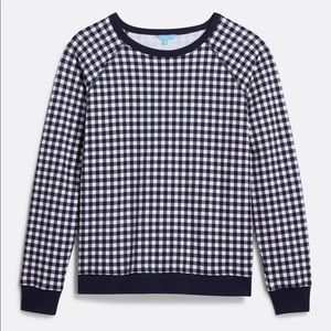 Draper James Women’s Gingham Sweatshirt